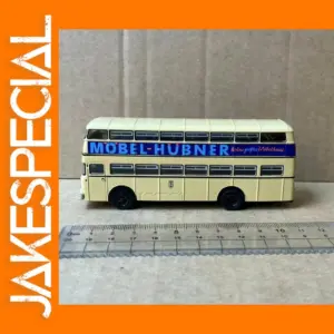 1:87 HO D2U Double-Decker Bus Model Toy