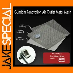 Metal Mesh Air Outlet Upgrade for Model Crafting