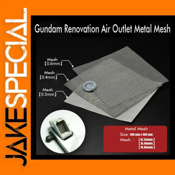 Metal Mesh Air Outlet Upgrade for Model Crafting