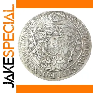 1695 Hungary Silver Plated Copy Thaler Coin