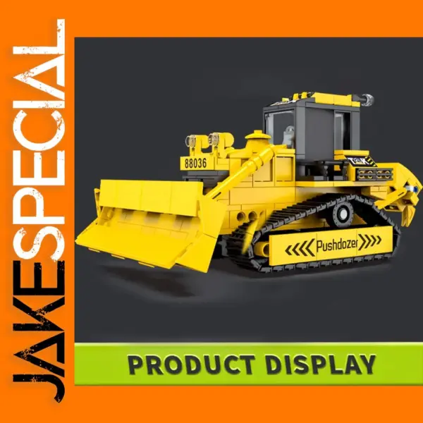 Children's Building Block Construction Vehicles Set