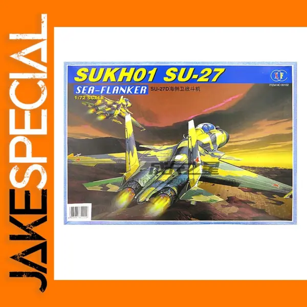 1:72 Soviet SU-27D Fighter Model Assembly Kit
