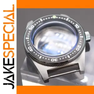 Seiko 62MAS Style 40mm Watch Case with Sapphire Glass