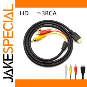 HDMI to 3RCA Signal Cable 1.5M for HD Devices