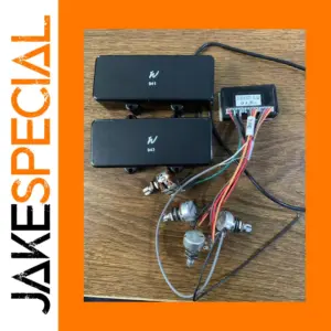 Active Pickups and Equalizer for Bass Guitar