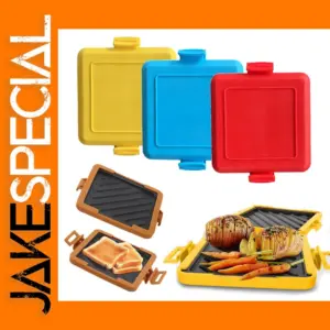 Microwave Toastie Maker Compact Stainless Steel