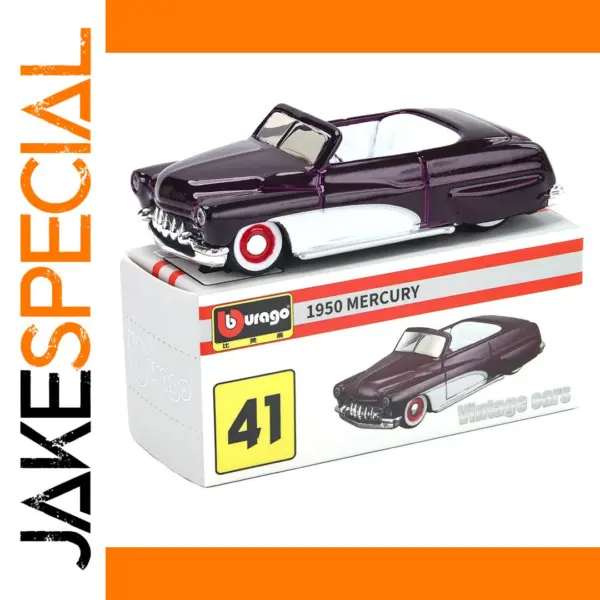 Bburago 1:64 1950 Mercury Diecast Model Car