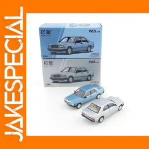 Benz 190E Blue Diecast Model Car 1:64
