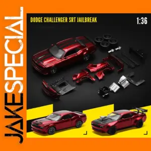 1:36 Dodge Challenger SRT Jailbreak Diecast Model