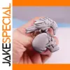 Crow Skull Metal Brooch for Unisex Fashion