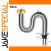Stainless Steel Flexible Sink Drain Hose 40/60cm