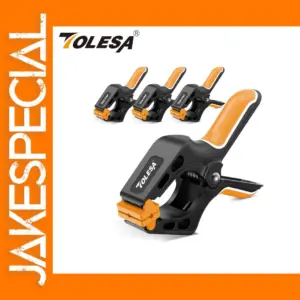 7-Inch Heavy-Duty Spring Clamps Set of 4
