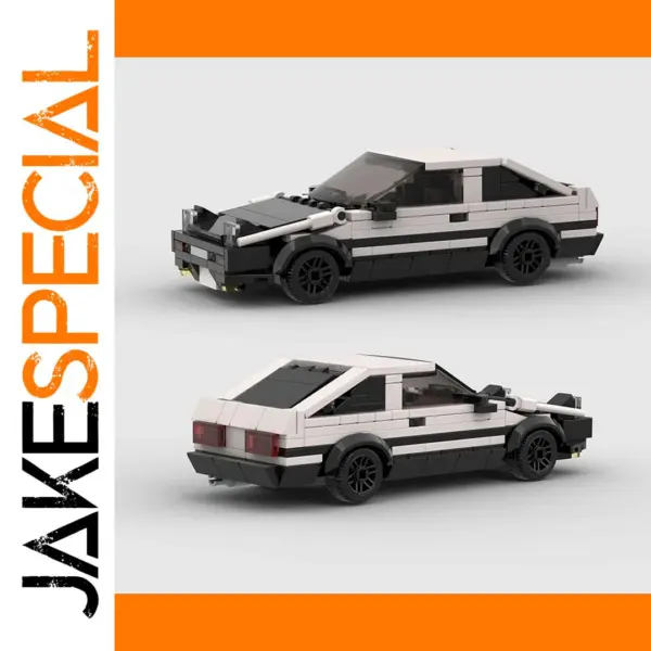 Moc AE86 Racer Building Blocks Set 267pcs