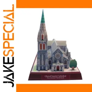 Christchurch Cathedral 3D Paper Model Kit