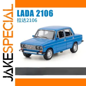 Diecast 1:24 Lada Model Car with Sound and Light
