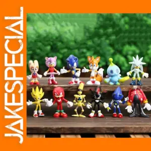 12pcs Mini Sonic PVC Character Figure Set