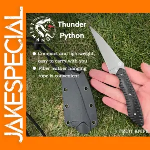 Compact Outdoor Fixed Blade Knife with Sheath