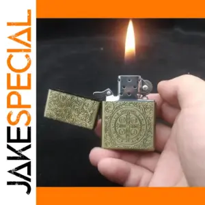 ZORRO Kerosene Metal Retro Lighter With Gift Box