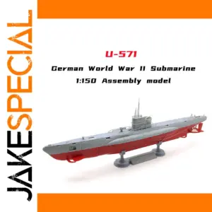 1/150 U-571 German WWII Submarine Model