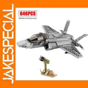 646pcs F35 Fighter Jet Building Blocks Set