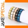 Italian Charm Bracelet Stainless Steel 18 Modules