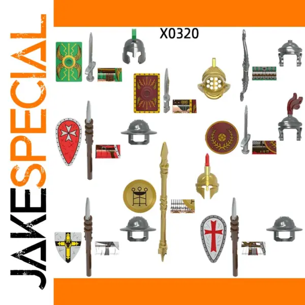 Roman Gladiator Legion Model Blocks X0320