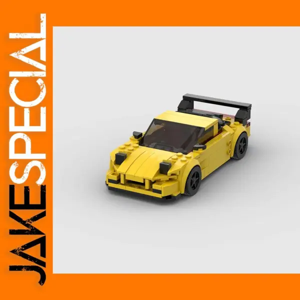 RX-7 MOC Building Blocks Set 214 Pieces