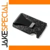 Forged Carbon Fiber RFID Card Holder Wallet