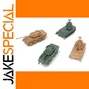 1/144 PGZ95 Antiaircraft Gun Model Set of 4