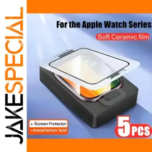 5-Pack Ceramic Screen Protectors for Apple Watch Ultra 9-1