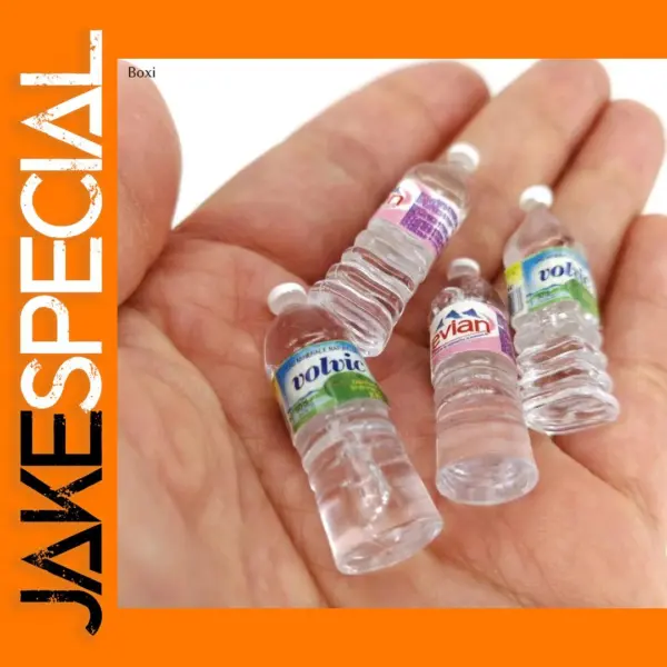 Miniature Resin Water Bottles 10pcs Set