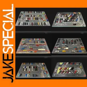 1:64 Scale City Scene Parking Mat 80x55cm