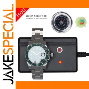 Watch Demagnetizer with Compass for Watch Repair