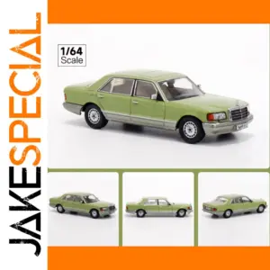 Diecast 1:64 560SEL W126 Alloy Car Model