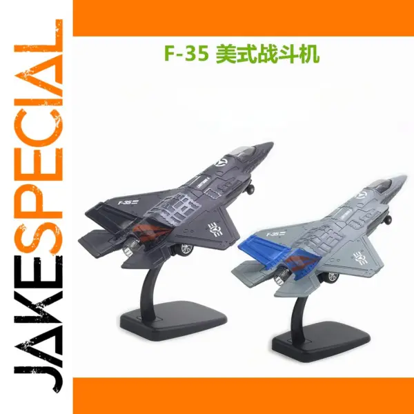 F-35 Fighter Alloy Model Display Ornament