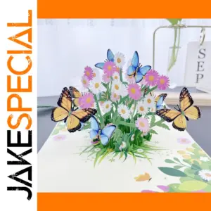 Three-Dimensional Birthday Card Bouquet