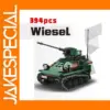 MOC Brick Set Military Vehicle Model Wiesel