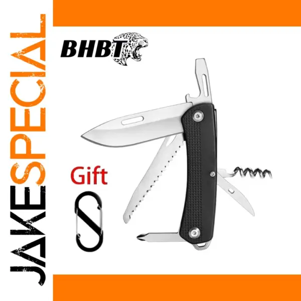 Stainless Steel Folding Pocket Multi Tool Knife