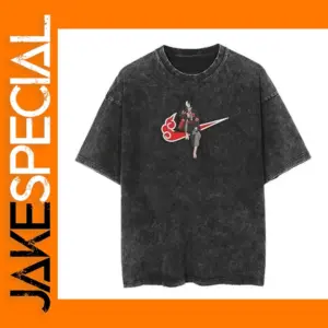 Vintage Japan Anime Print Oversized T-Shirt