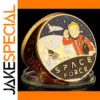 Gold Plated Space Force Commemorative Coin