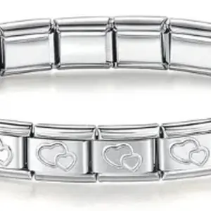 Stainless Steel Heart Flower Butterfly Bracelet 36 80bc979a upscaled