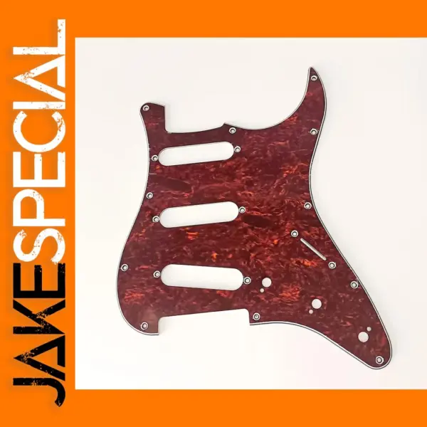 11 Hole Stratocaster Guitar Pickguard 3 Ply
