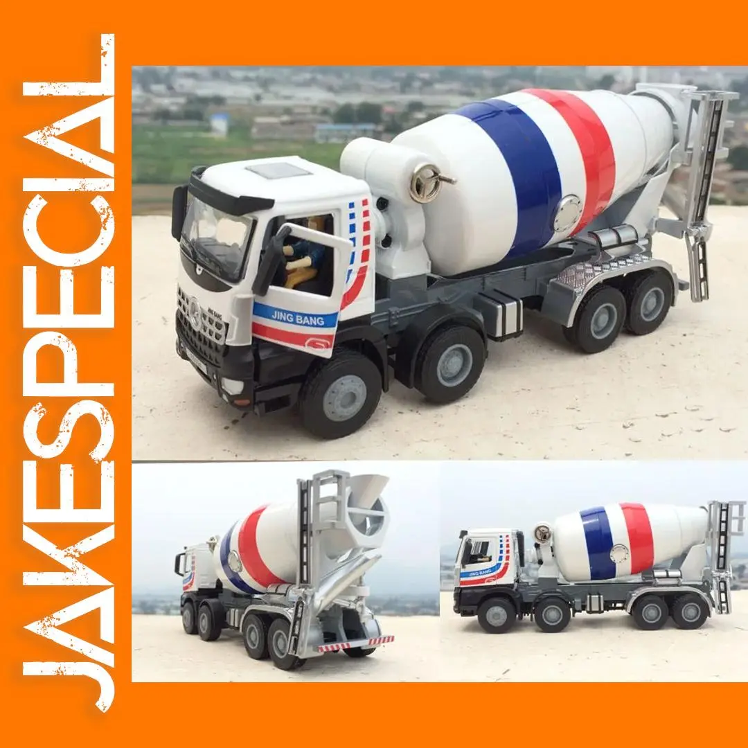 1:50 Scale Alloy Cement Mixer Truck Model 1 1:50 Scale Alloy Cement Mixer Truck Model