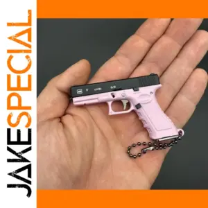 Mini G17 Metal Pistol Keychain Collection