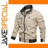 Men's Casual Slim Fit Bomber Jacket