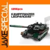 Kampfpanzer Leopard 2A6 MOC Brick Set 1346 Pieces