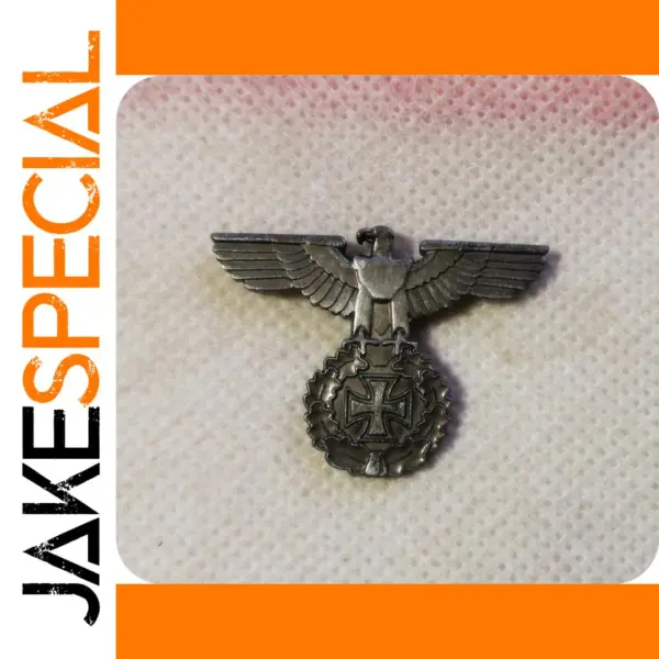 German Eagle Pin Badge Antique Style 35mm