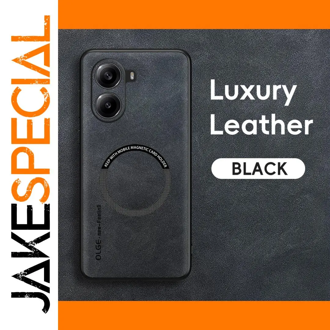 Magnetic Leather Phone Case for Xiaomi Poco X7 Pro 1 Magnetic Leather Phone Case for Xiaomi Poco X7 Pro