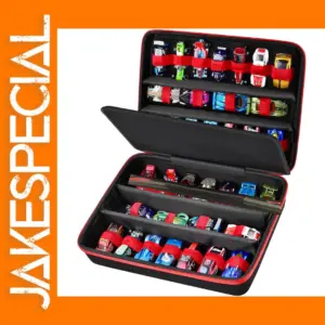 Portable Toy Car Organizer for Hot Wheels