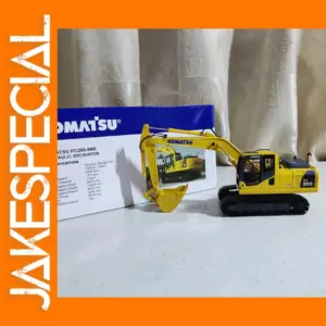 1:43 Scale Komatsu PC200-8M0 Excavator Model
